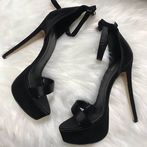 Black high heels